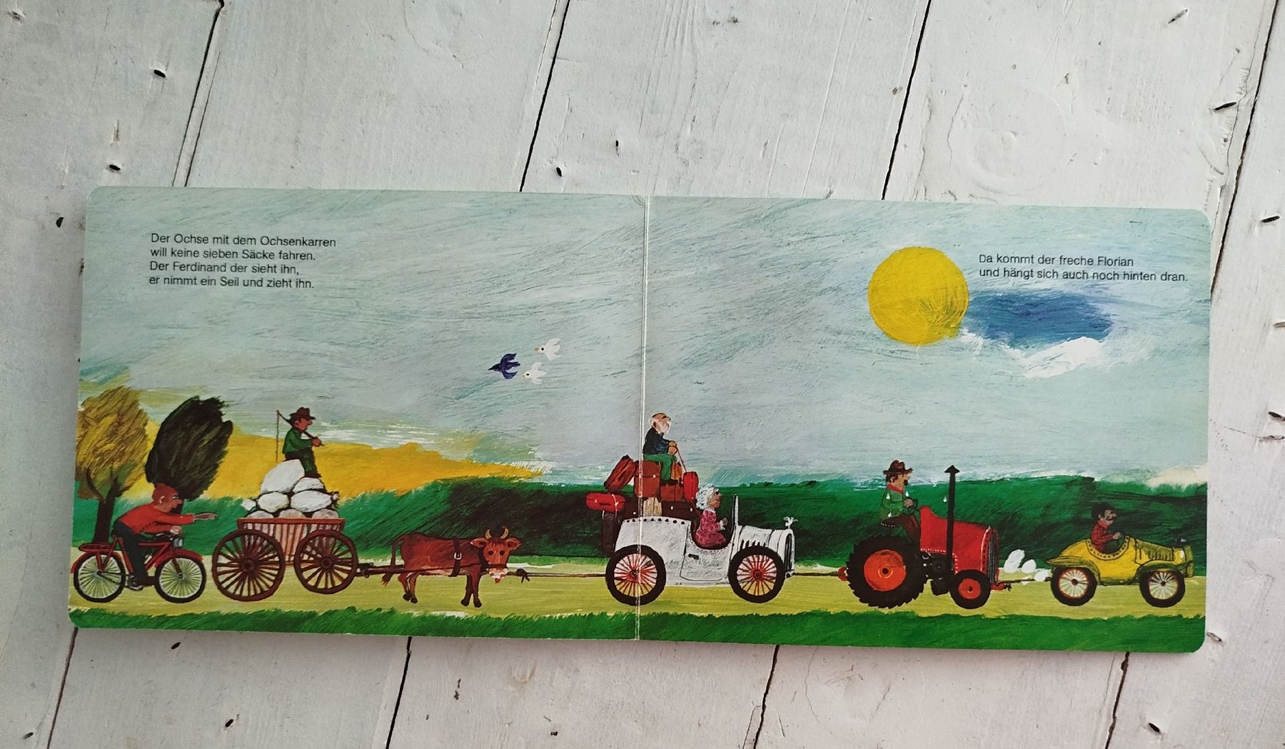 Libri: Janosch - Das starke Auto Ferdinand, Auflage 1989. – Usato da Fällanden venduto da san_zsm8 2