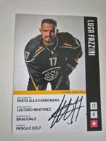 Autogrammkarte Luca Fazzini (HCL) Originalunterschrift