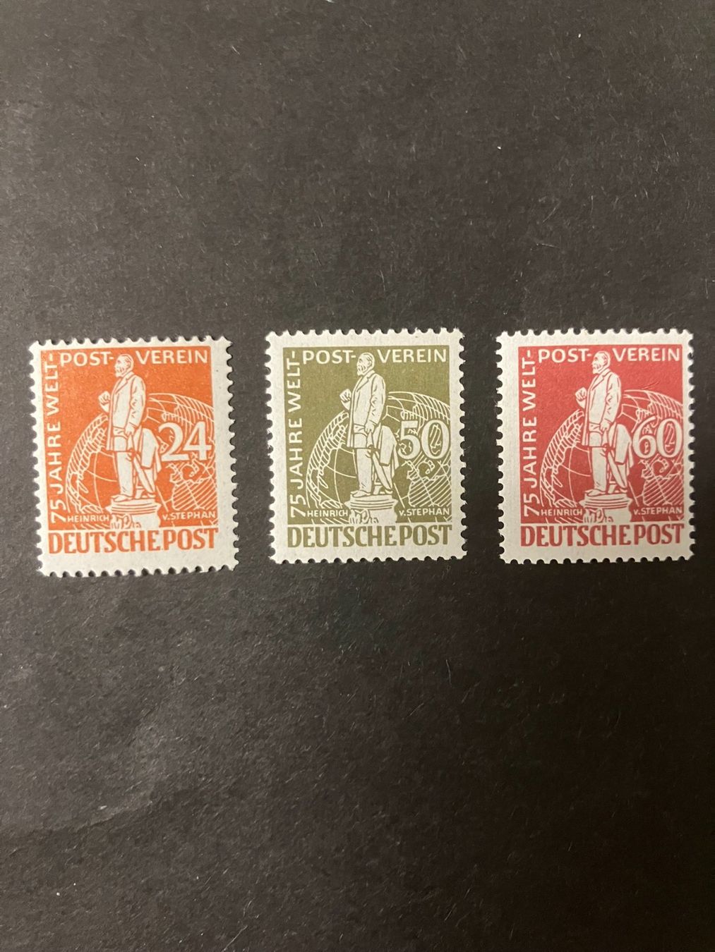 Tutti i francobolli: Berlin 1949, Mi 37-39 **, KP 440.-- – Usato da Würenlos venduto da Eulenpostuhu