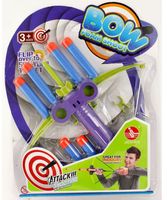 Spielset Armbrust Pfeilbogen mit Softpfeilen 25 cm