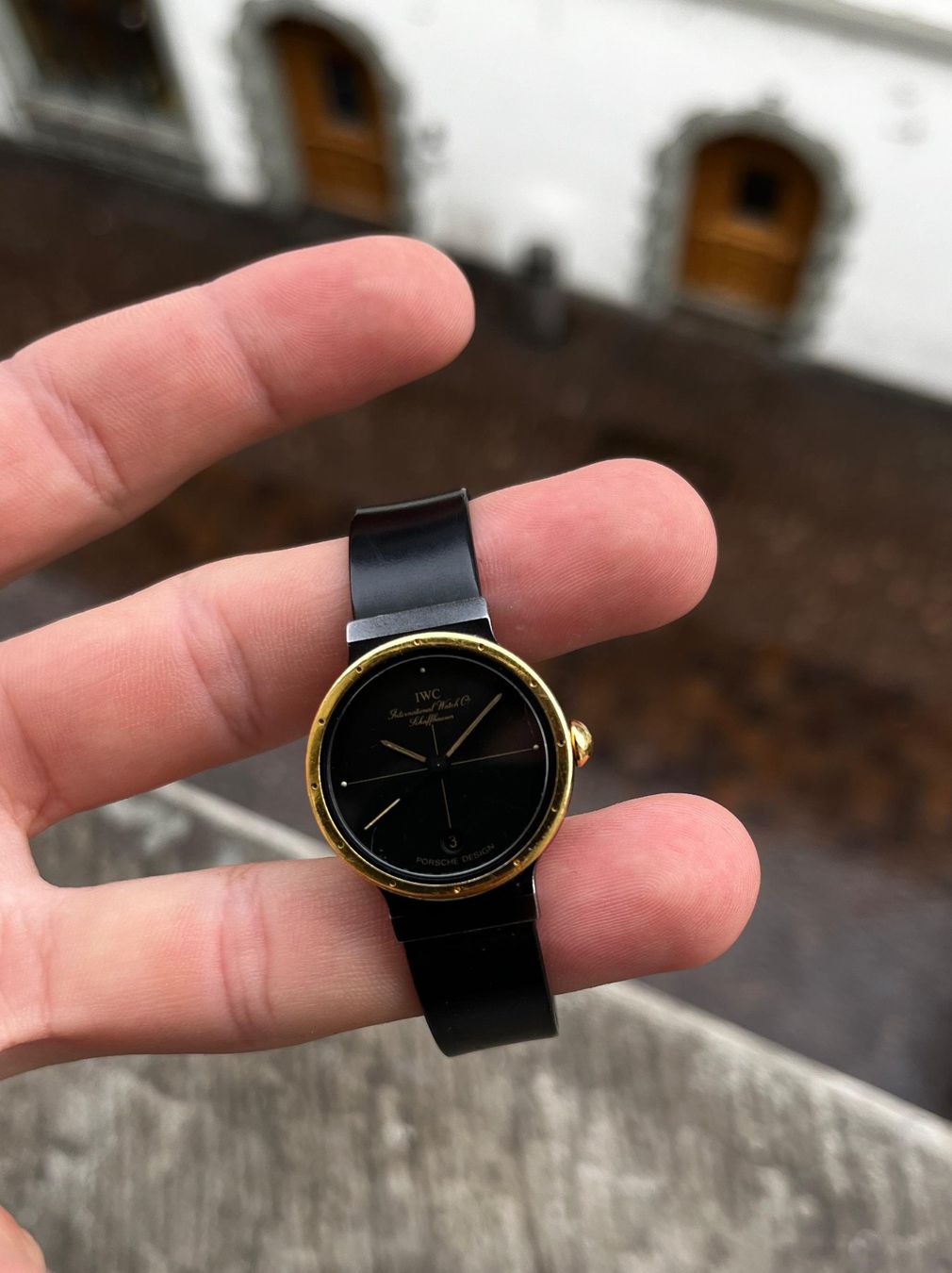IWC Orologi: IWC Porsche Design Gold – Usato da Schaffhausen venduto da immervali 2