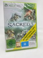 🎮🟡💎✨ 'Sacred 3' X360 - NFR - SEALED! Rarität für Sammler!