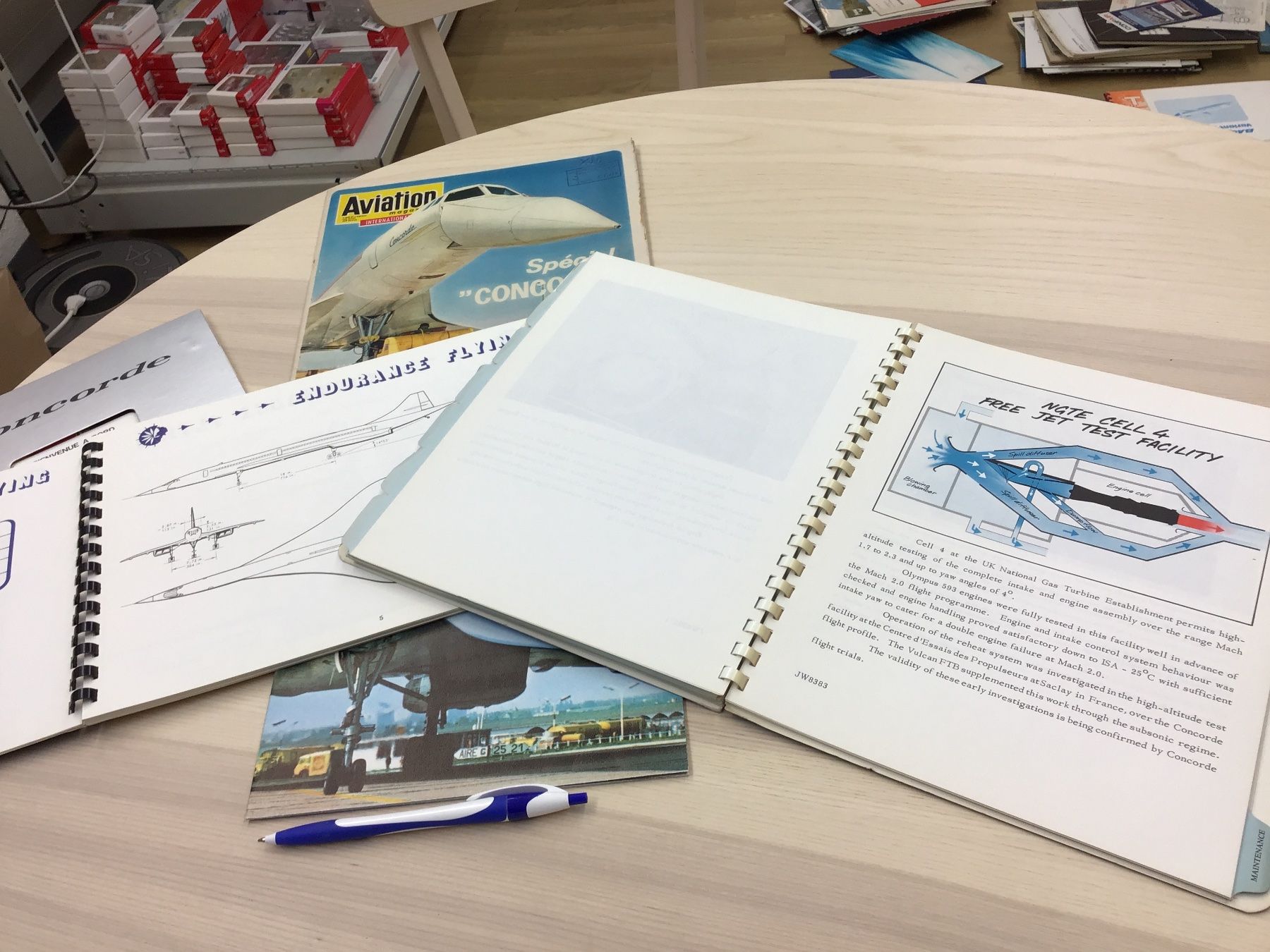 Livres: Concorde Sammlung, Planungsdienst SWISSAIR – Neuf (Voir description) à Männedorf par Modellbau-wyss 2