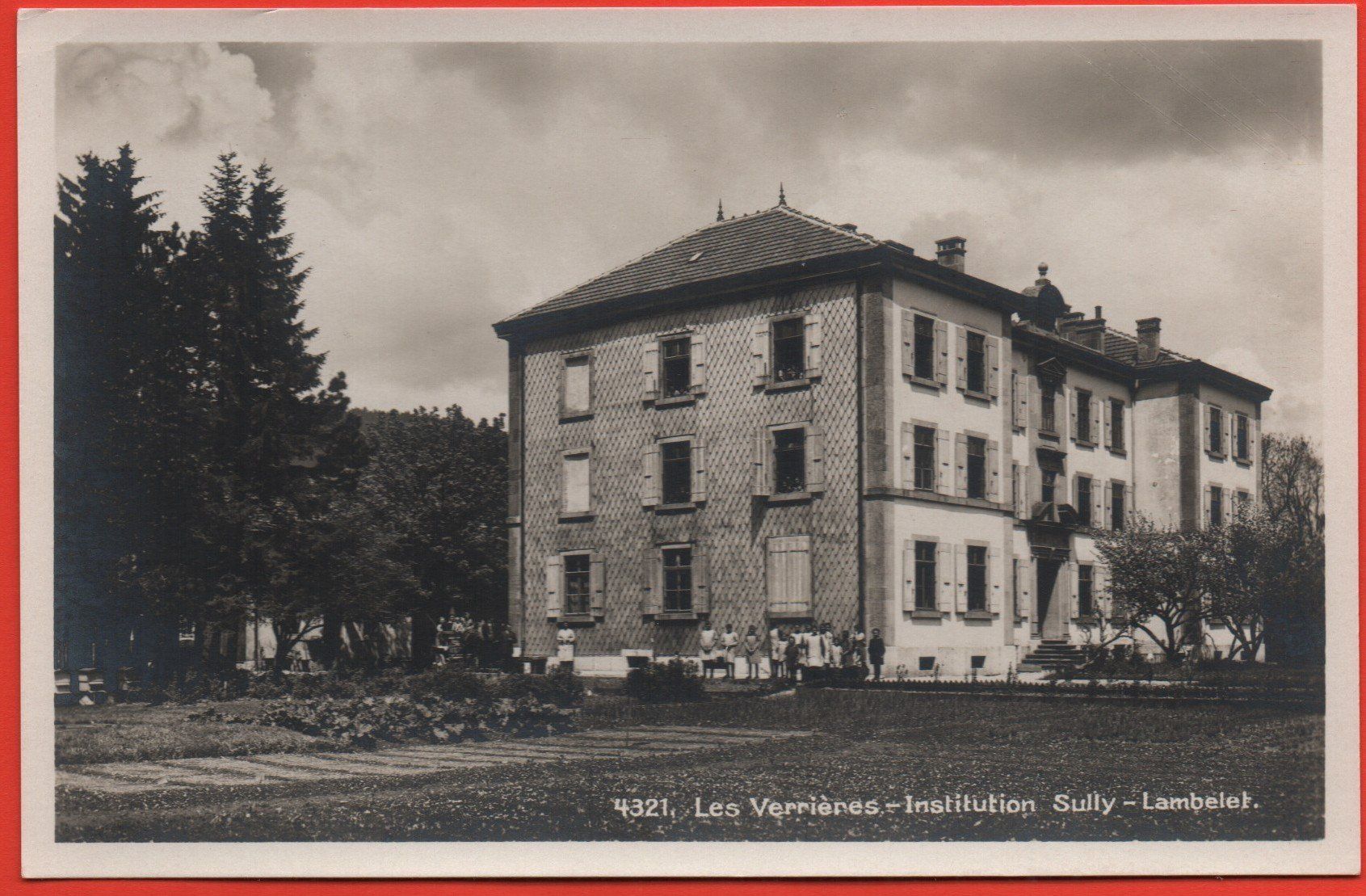 Cartes postales: LES VERRIÈRES - Institution Sully - Lambelet – Neuf (Voir description) à Jona par philajona