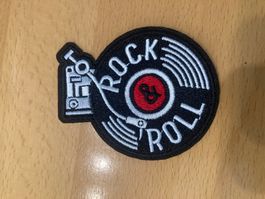 Schallplatten Vinyl LP Patch Aufnäher Sticker