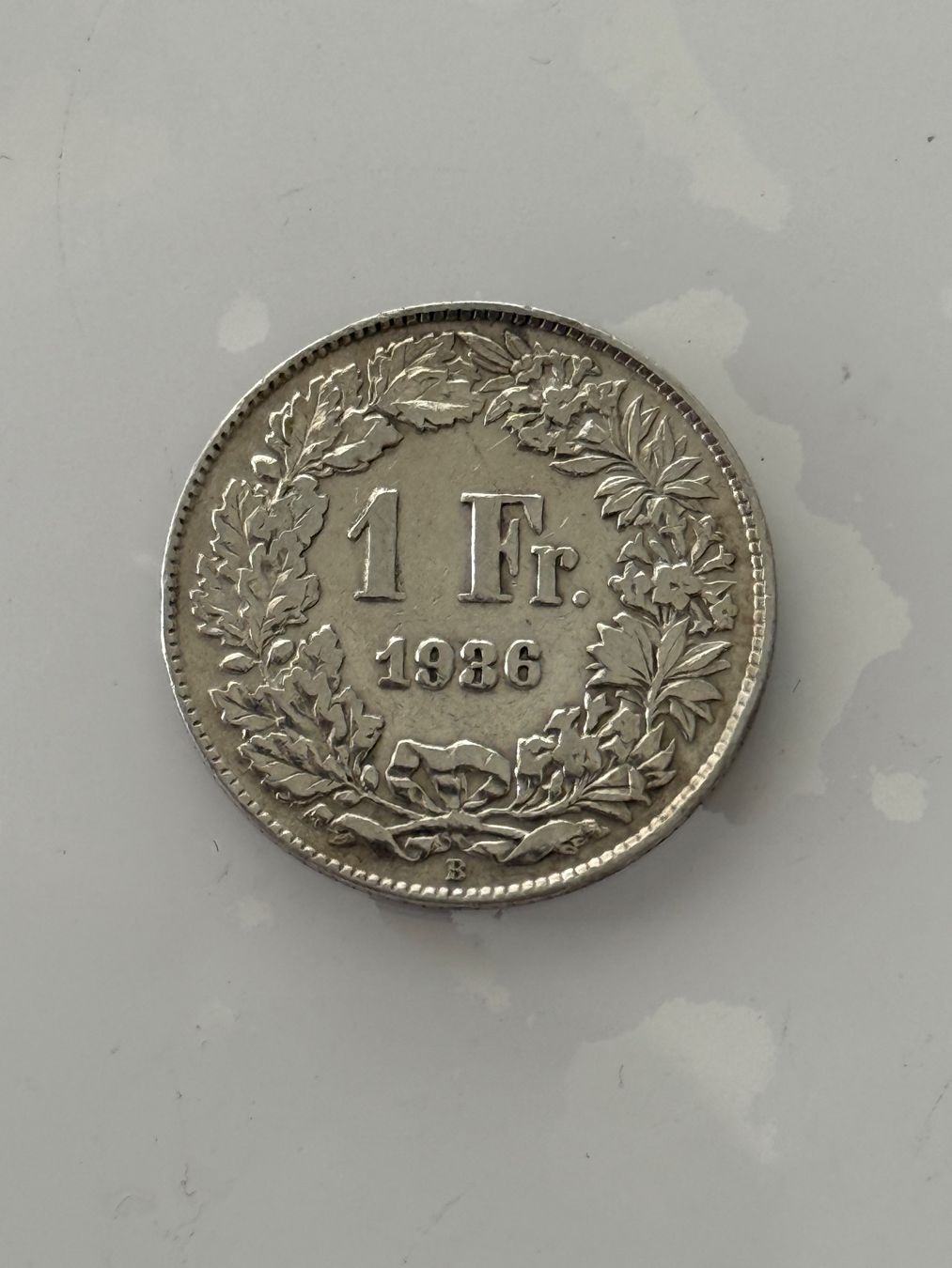 Tutti le monete: 1 Franken 1936  Rar – Usato da Wallisellen venduto da SWISS_SILVER1 1