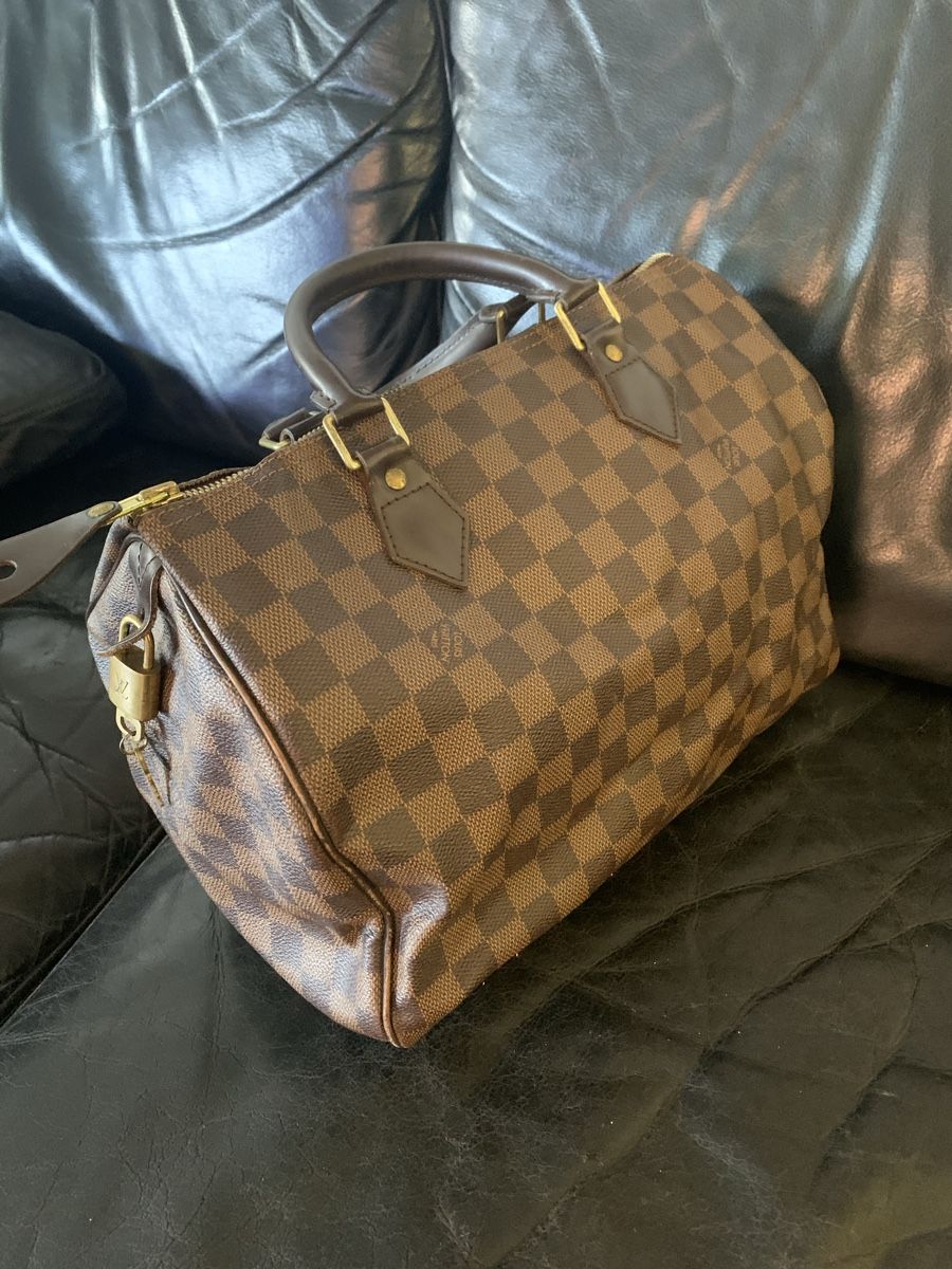 Louis Vuitton Borse da donna: Borsa Louis Vuitton Speedy Damier mit Rechnung! – Usato da Cadempino venduto da Shop65 1