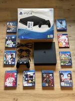 Sony PlayStation 4 Slim mit Controller und 10 Spielen