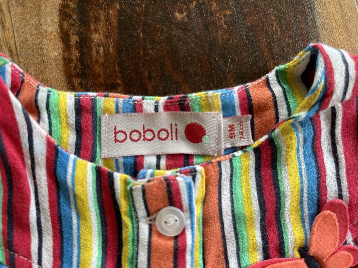 Camicette, T-shirt & Top: Boboli Shirt, Gr. 74, gestreift – Usato da Hirzel venduto da carta9 2