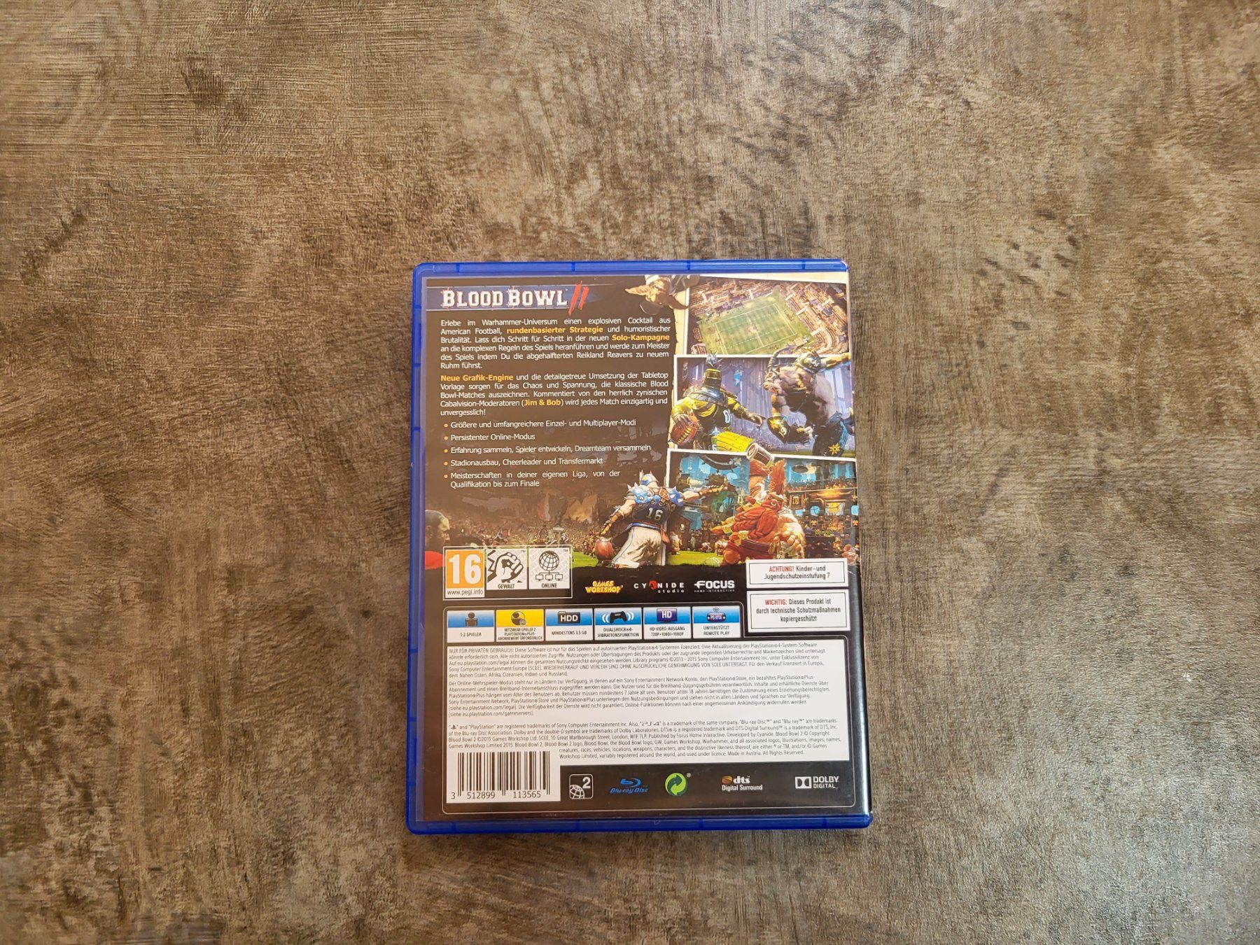 Sony Spiele: Blood Bowl 2 – Gebraucht aus Schwanden GL von tumen 2