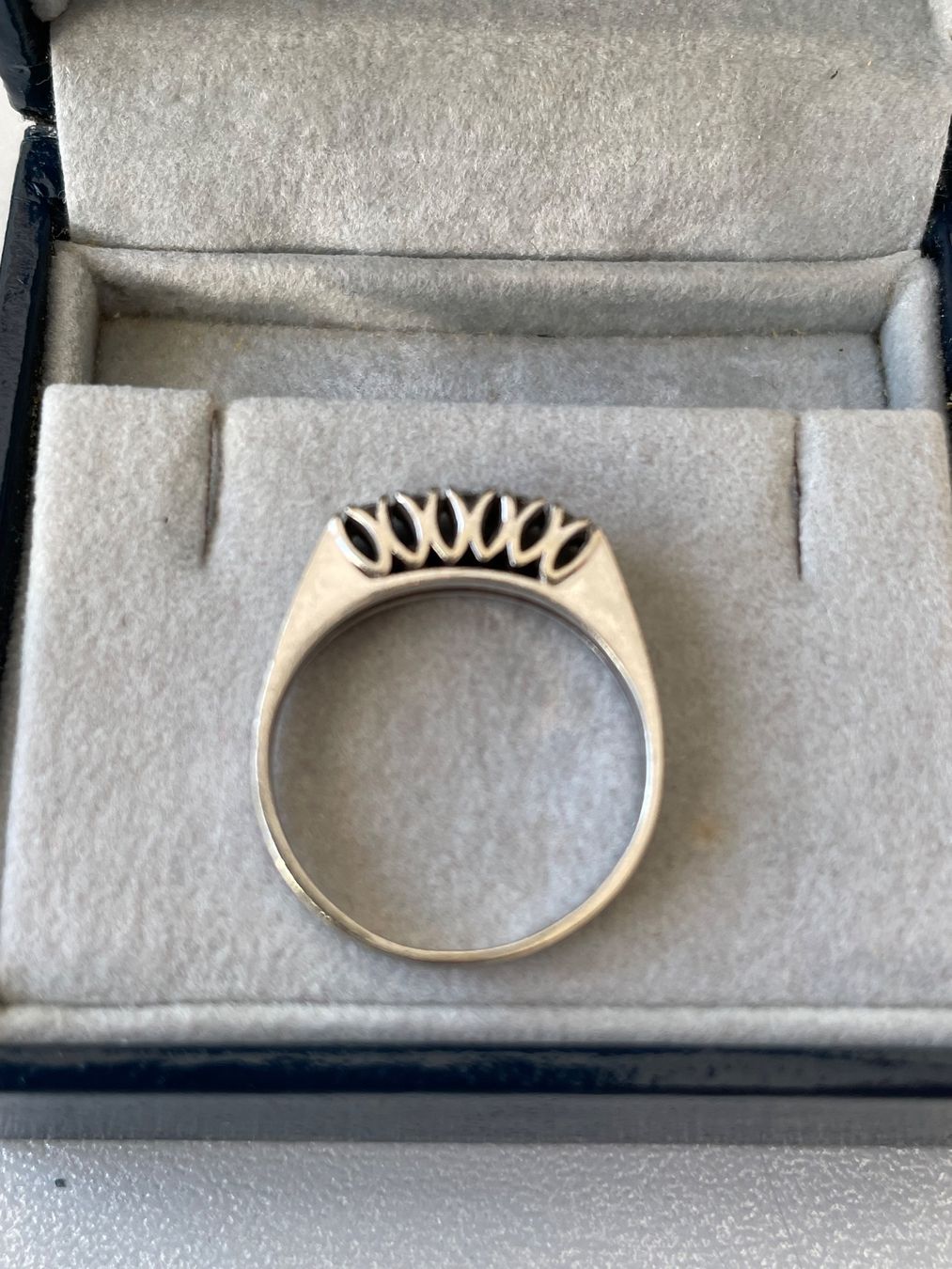 Anelli: Riviere Brillantring Weissgold 750 – Usato da Siebnen venduto da Starlauf 2
