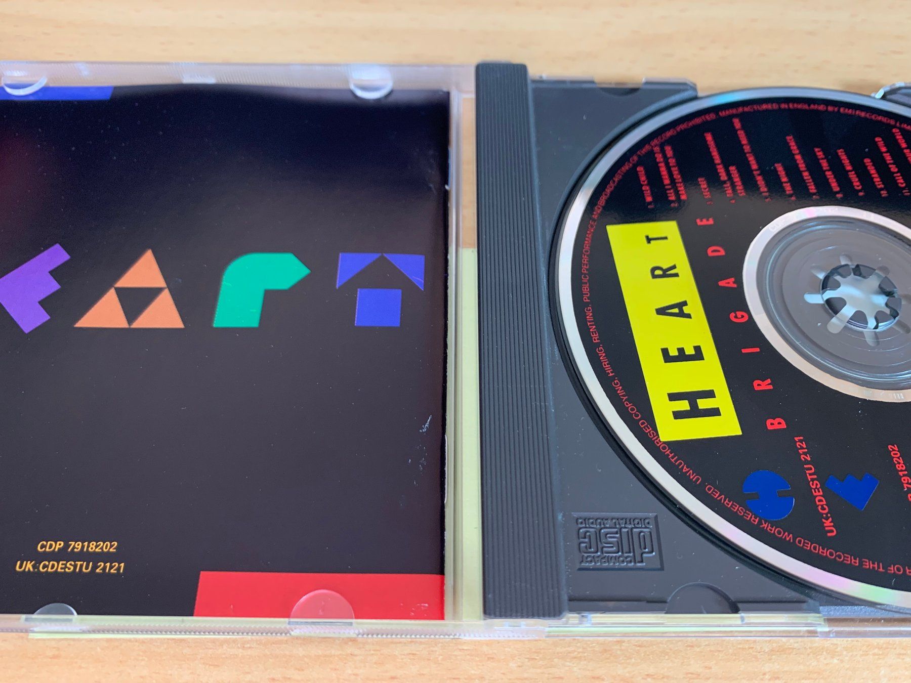CD: Heart – Brigade – Usato da Rikon im Tösstal venduto da Alpenmutz 2