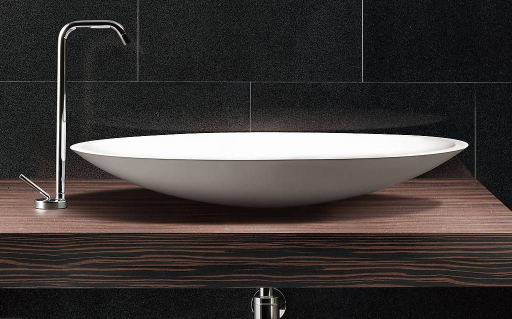 Lavabi & lavandini: Aufsatzwaschbecken ModellINA aus Steinguss – Usato da Dintikon venduto da mom_bjq6 1
