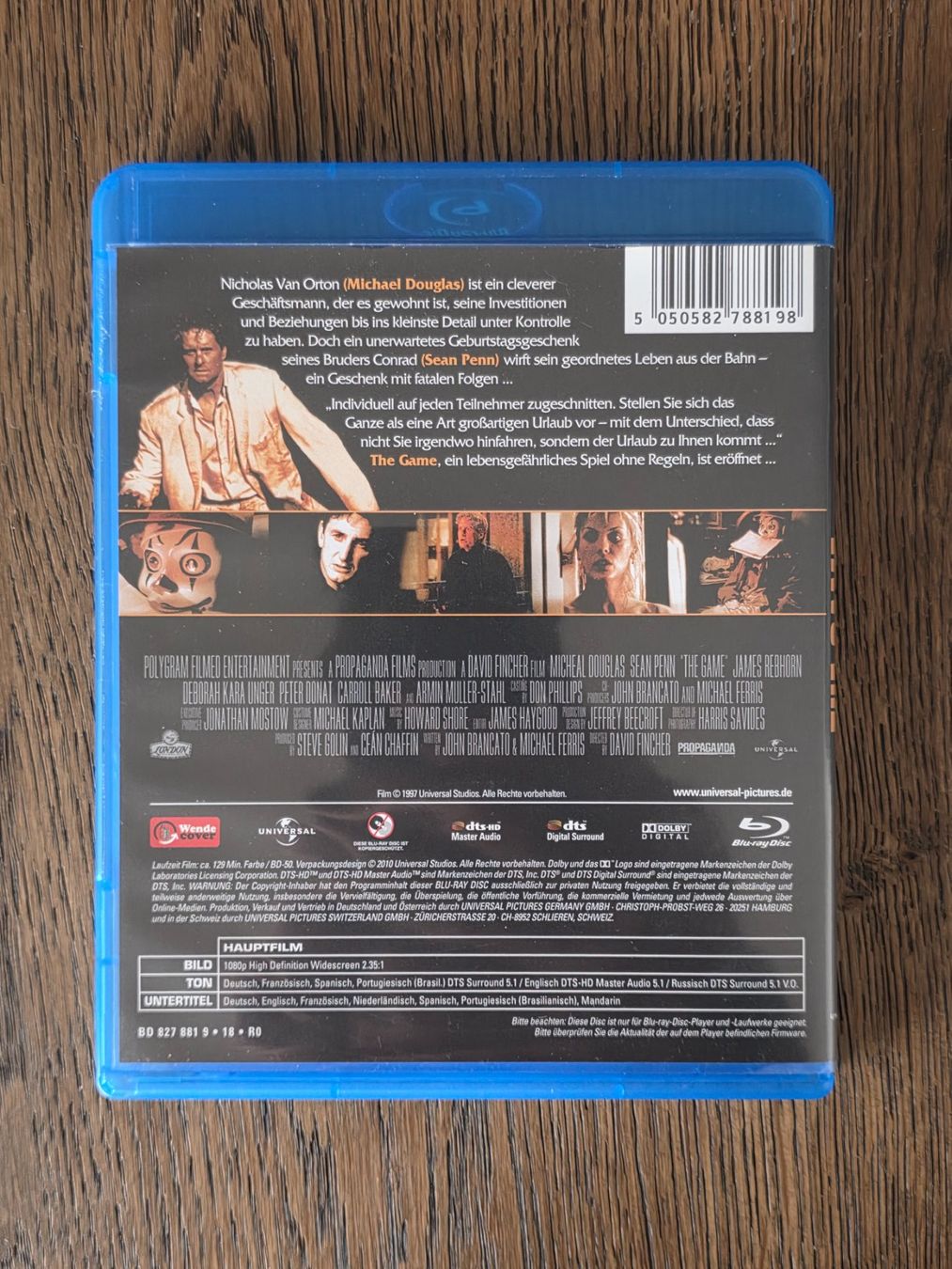 Tutti i DVDs: The Game (Blu-ray) – Usato da Dübendorf venduto da Neidhart 1