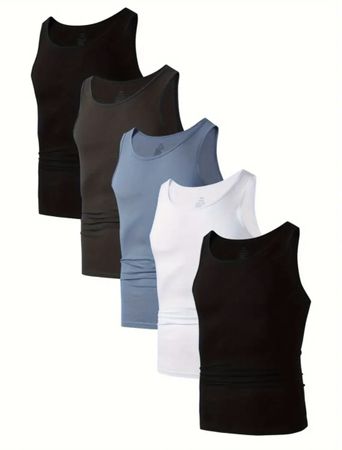 5er Set Herren Tanktops Baumwolle XXL neu und ungebraucht