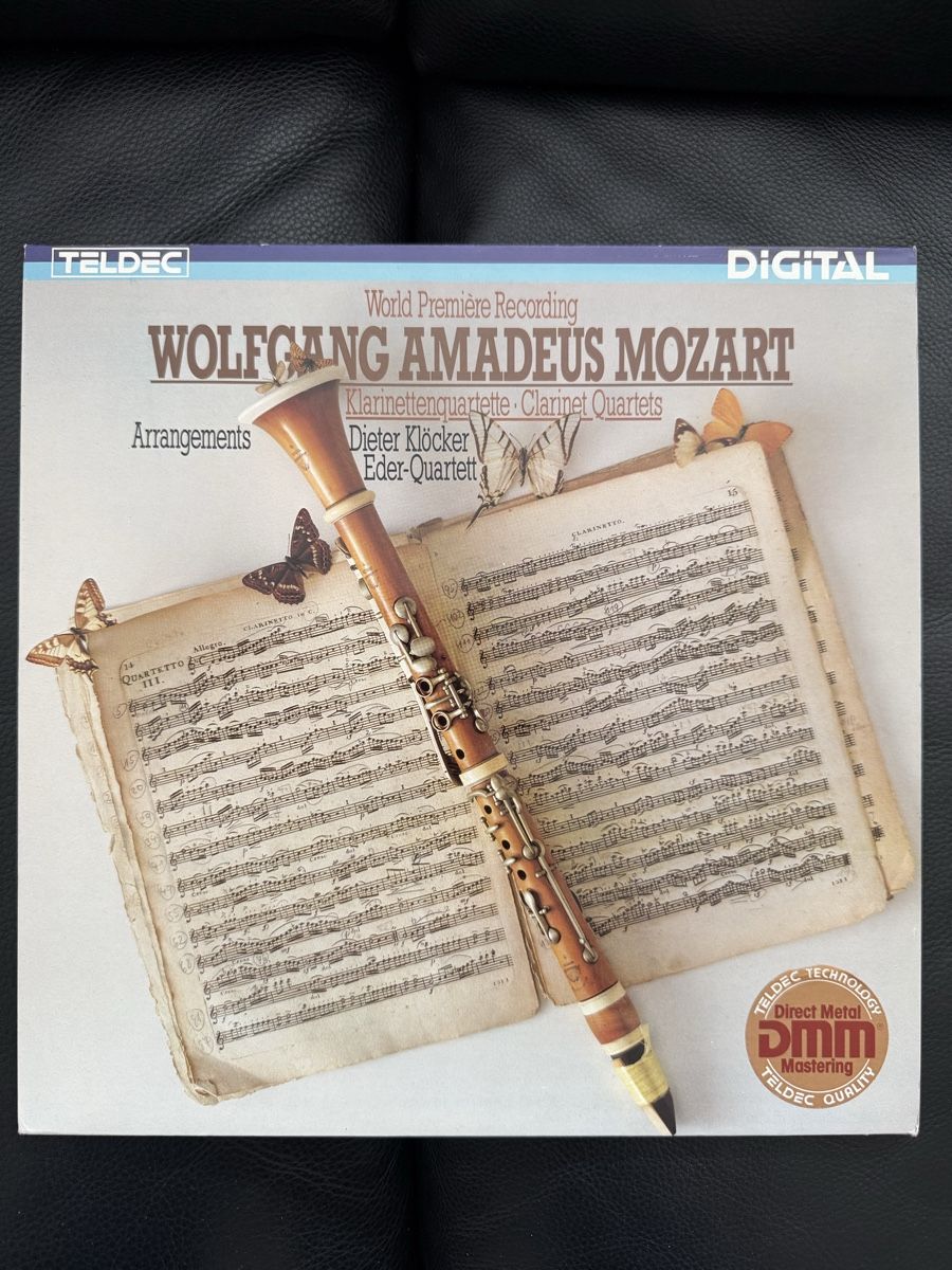 Dischi in vinile: Schallplatte Mozart Klarinettenquartette Teldec – Usato da Goldach venduto da Messerguru