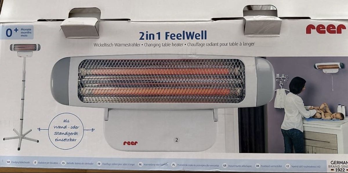 Reer Radiatori: 2 in 1 FeelWell Wärmelampe – Nuovo (secondo la descrizione) da Wetzikon ZH venduto da Sunshine848525
