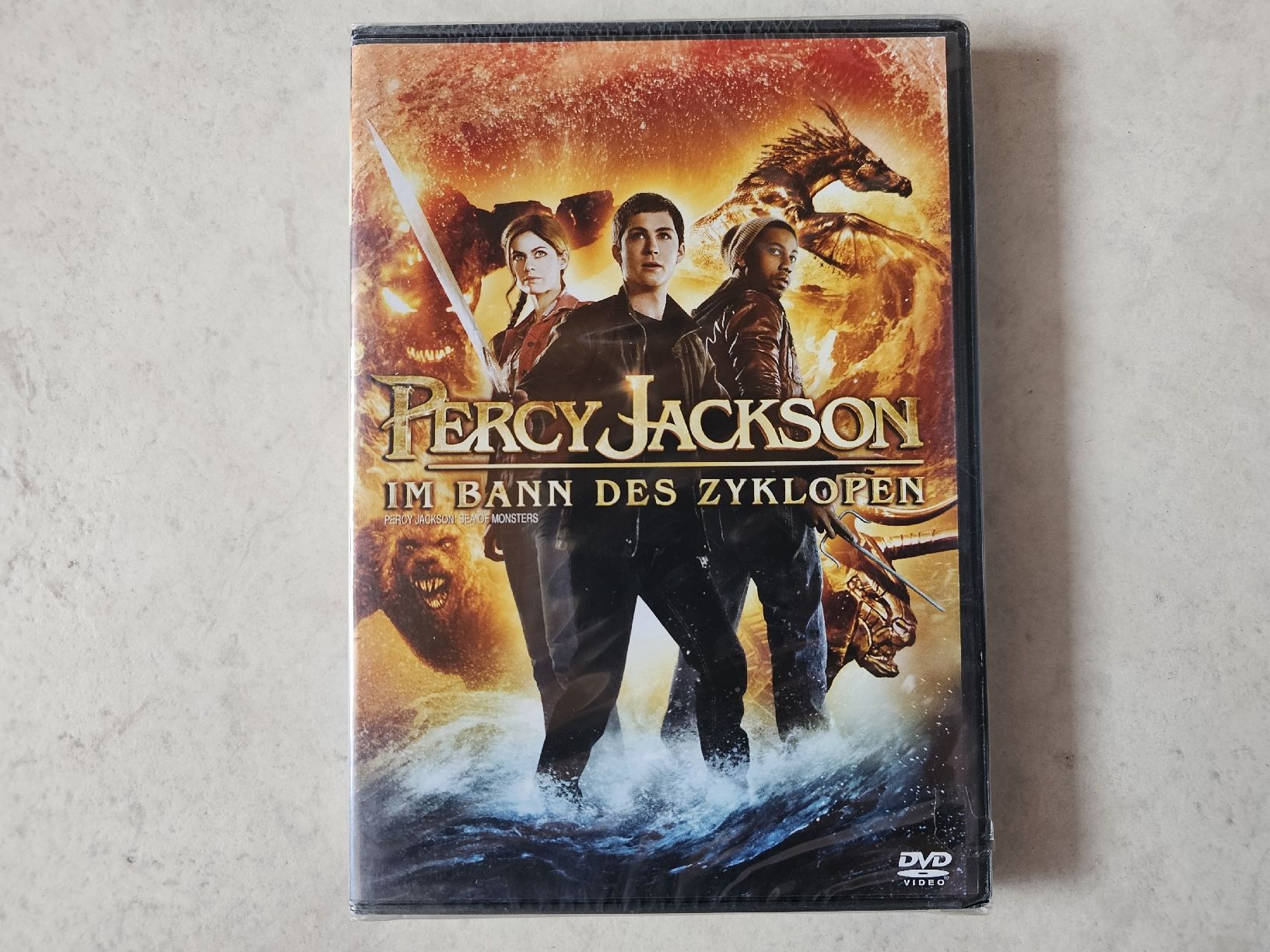 Tutti i DVDs: Percy Jackson - Im Bann des Zyklopen / Fabrikneu – Nuovo e nell'imballaggio originale da Schneisingen venduto da backstore24