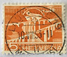 Nr.298 mit Vollstempel Lausanne