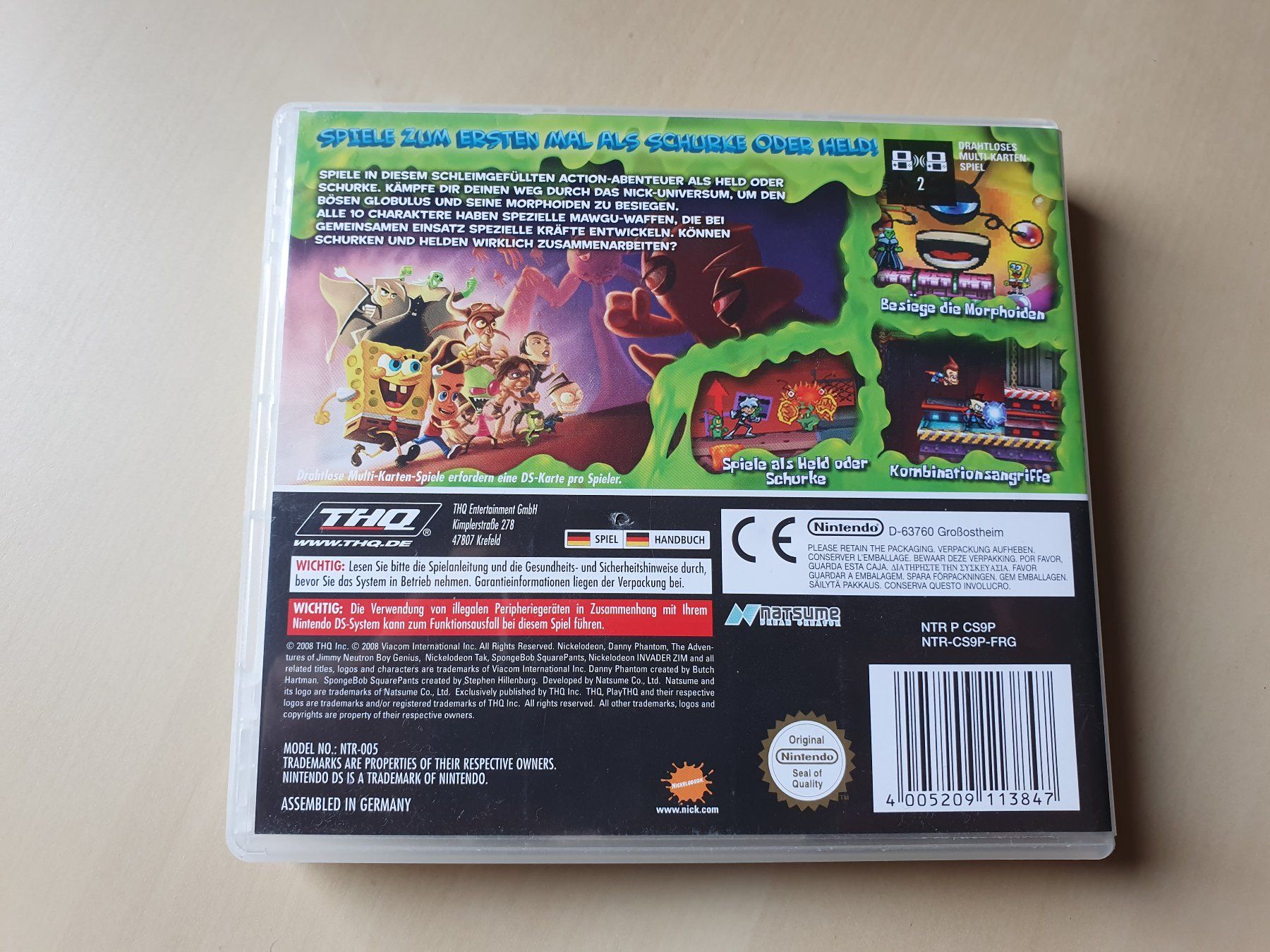Nintendo Spiele: Spongebob die Macht des Schleims – Gebraucht aus Stansstad von collectorsshop 1