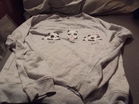 Pullover Grösse XS, FB Sister, grau/3 Pa