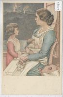 Bundesfeier 1924 - Mutter mit Kinder*