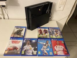 Playstation 4 mit Spielen