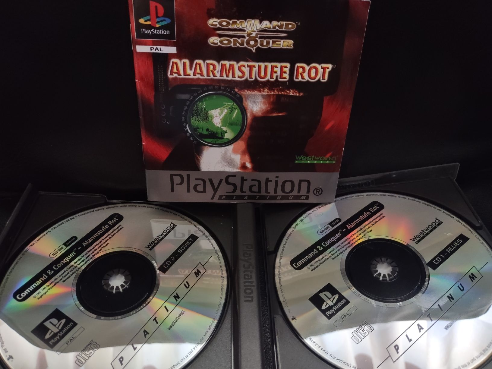 Sony Giochi: Command & Conquer: Alerte Rouge - Playstation - PAL en allem – Usato da fribourg venduto da GameSpot 2