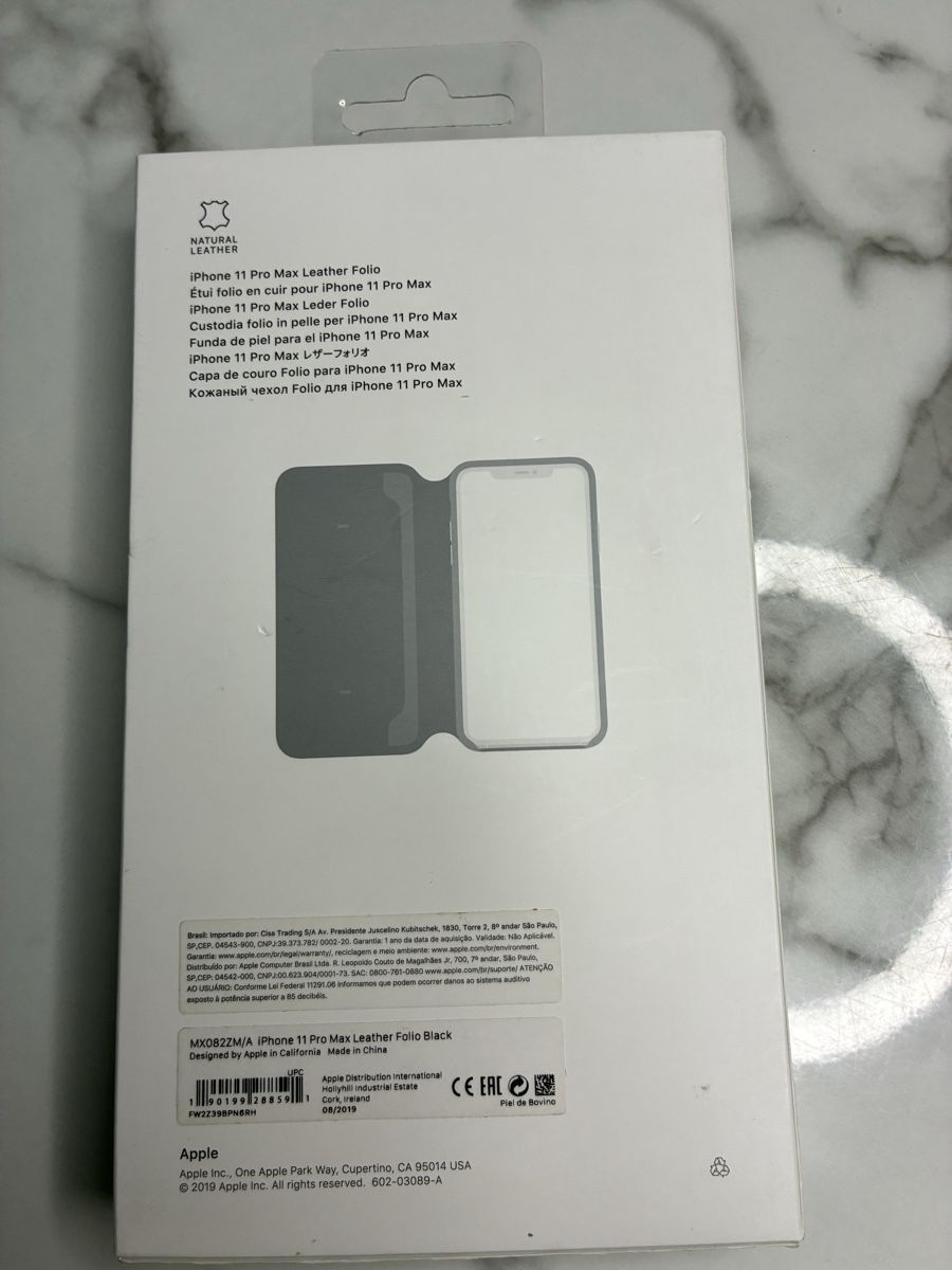Apple Cover & Protezioni schermo: Coque iPhone 11 Pro Max Folio Cuir Noir - Comme Neuf – Nuovo (secondo la descrizione) da Nyon venduto da far_f89n 3