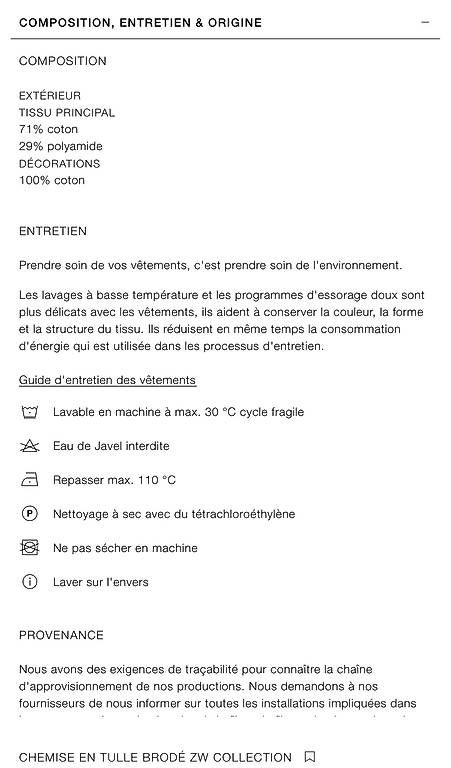 Camicette: Zara blouse brodée taille M comme neuf – Usato da Yens venduto da GIPE 4