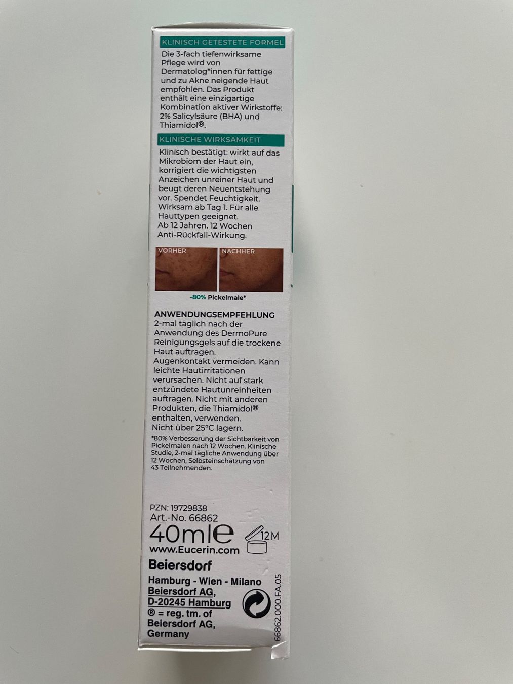 Cura del viso: Eucerin Deropure Clinical Gesichtpflege-Set – Nuovo e nell'imballaggio originale da Langenthal venduto da sonne_00 2