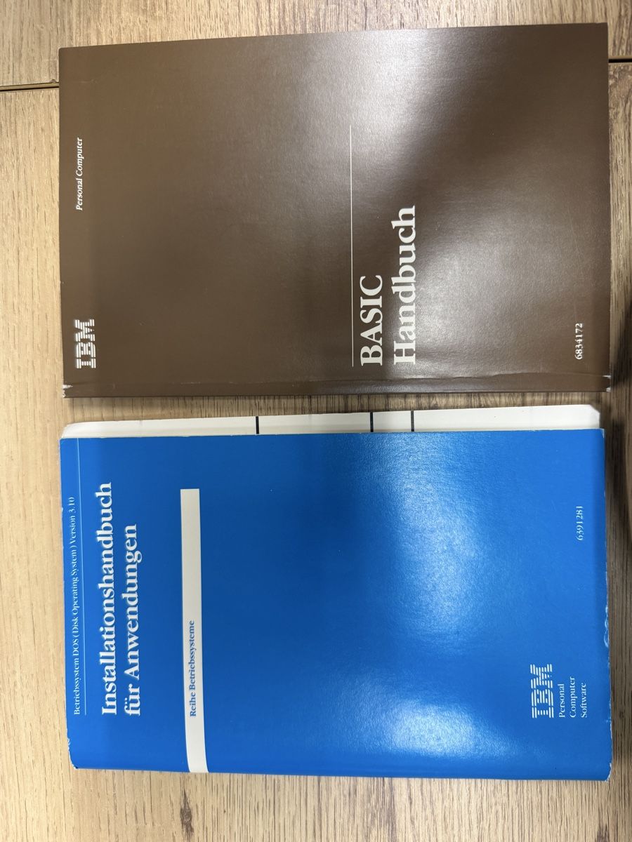 IBM Personal Computer Handbücher & Ordner Set – Rarität Deut (Neu ...