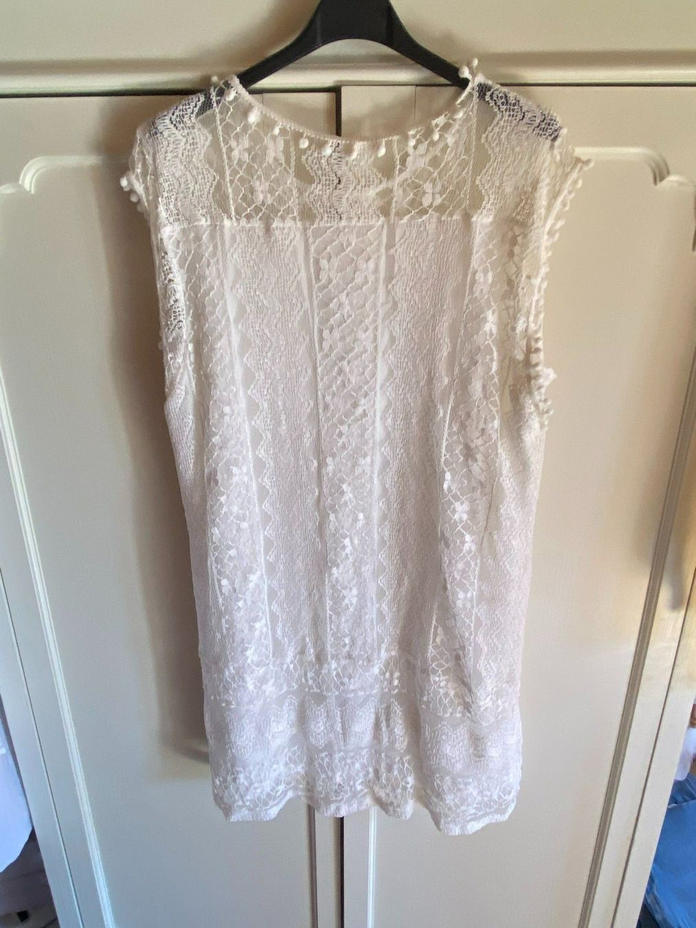 Vestiti: DAMEN SPITZENKLEID VINTAGE WEISS – Usato da Meienried venduto da ManuelaBoutique 4