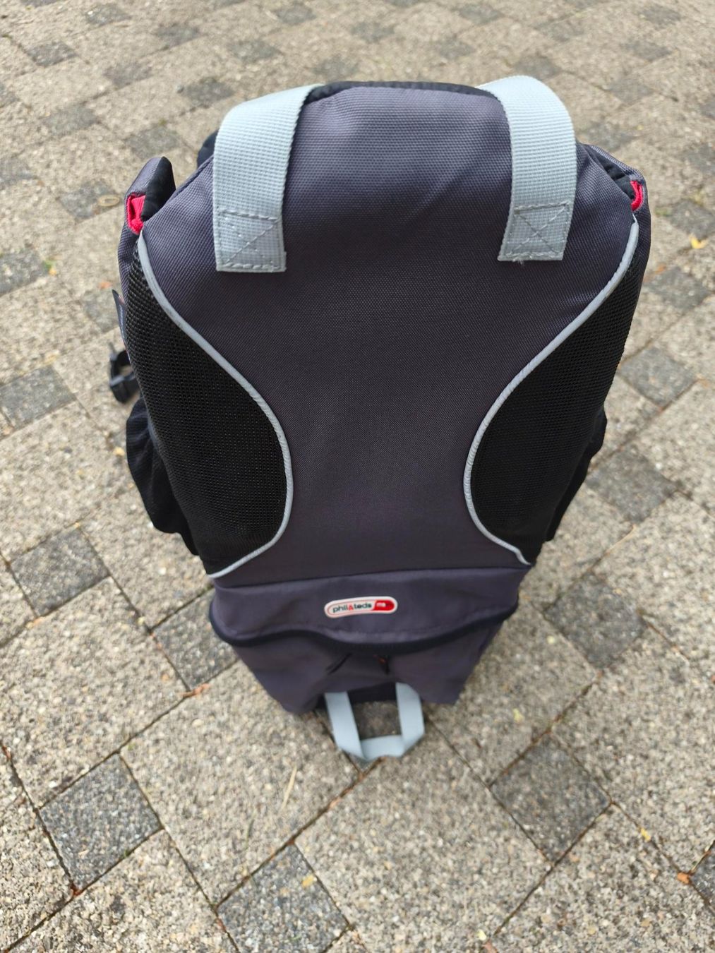 Marsupi portabebè: Kindertrage Rucksack mit Schutzdach – Nuovo (secondo la descrizione) da Lenzburg venduto da Moeli02 3