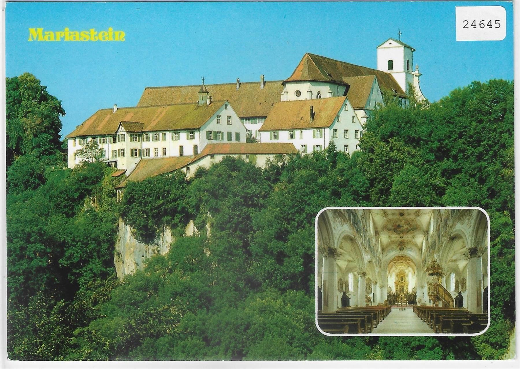 Cartes postales: Mariastein SO - Kloster – D'occasion à Ettingen par Kartenplanet