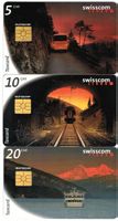 Taxcard S089 - S091 Postauto, Eisenbahn, Schiff
