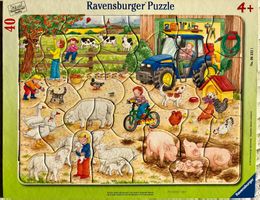 Puzzle "Auf dem grossen Bauernhof" für Kinder ab 4 Jahren