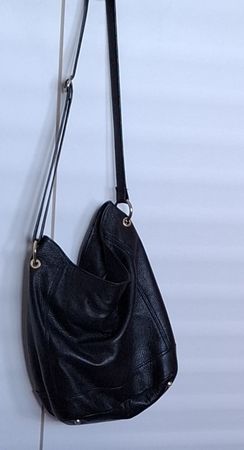 Tasche Leder schwarz guter Zustand