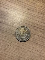 1 Schweizer Franken Silber Münze Jahrgang 1963