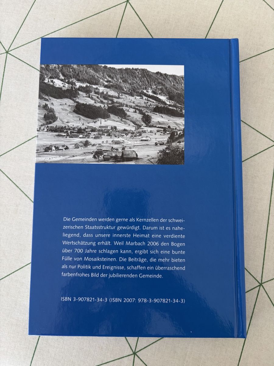 Libri: Buch Marbach 700 Jahre – Usato da Escholzmatt venduto da Sarah_ 1