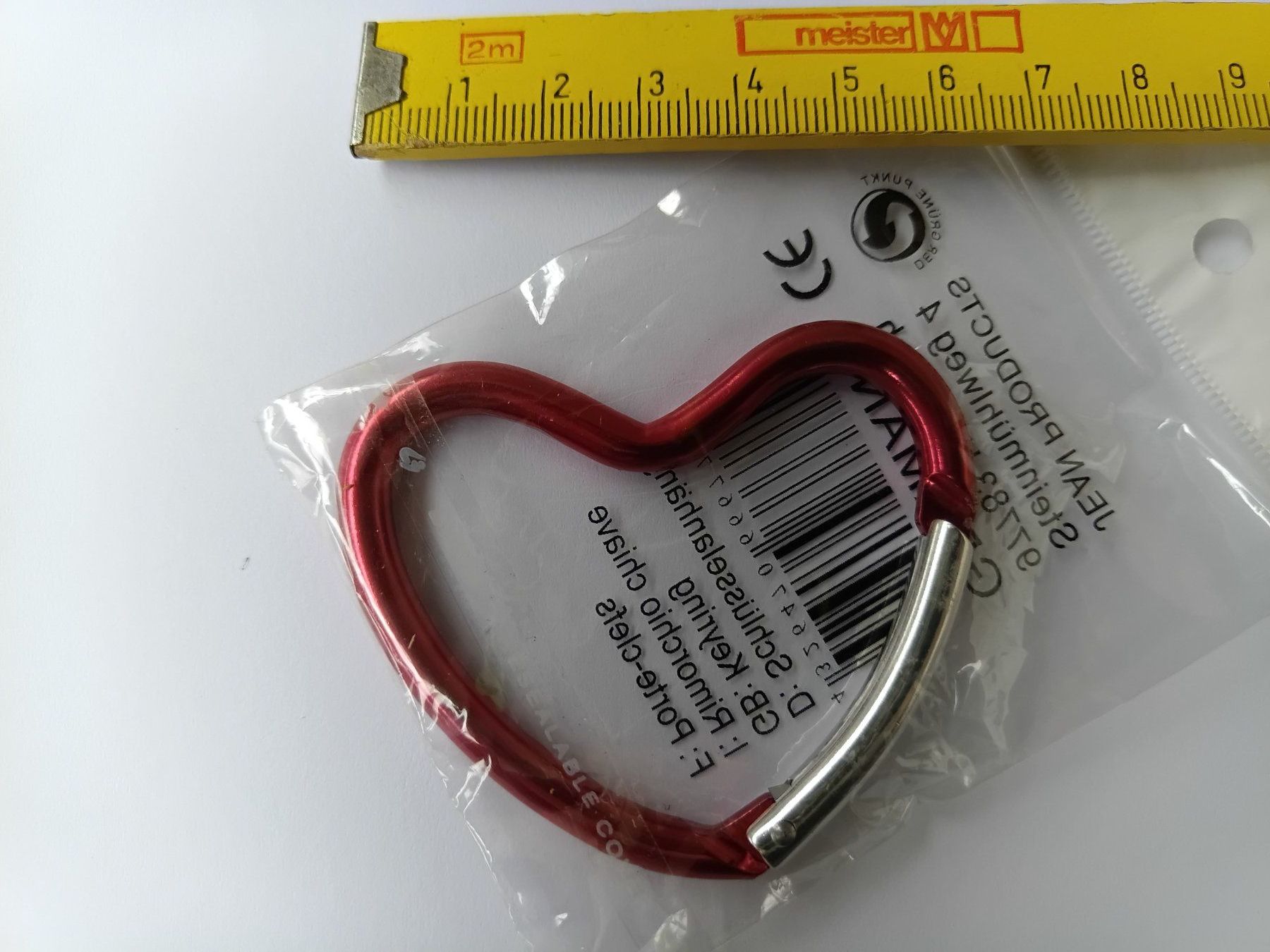 Attrezzatura da arrampicata: Herz-Form Karabiner – Nuovo e nell'imballaggio originale da Wängi venduto da Ladys_First 1