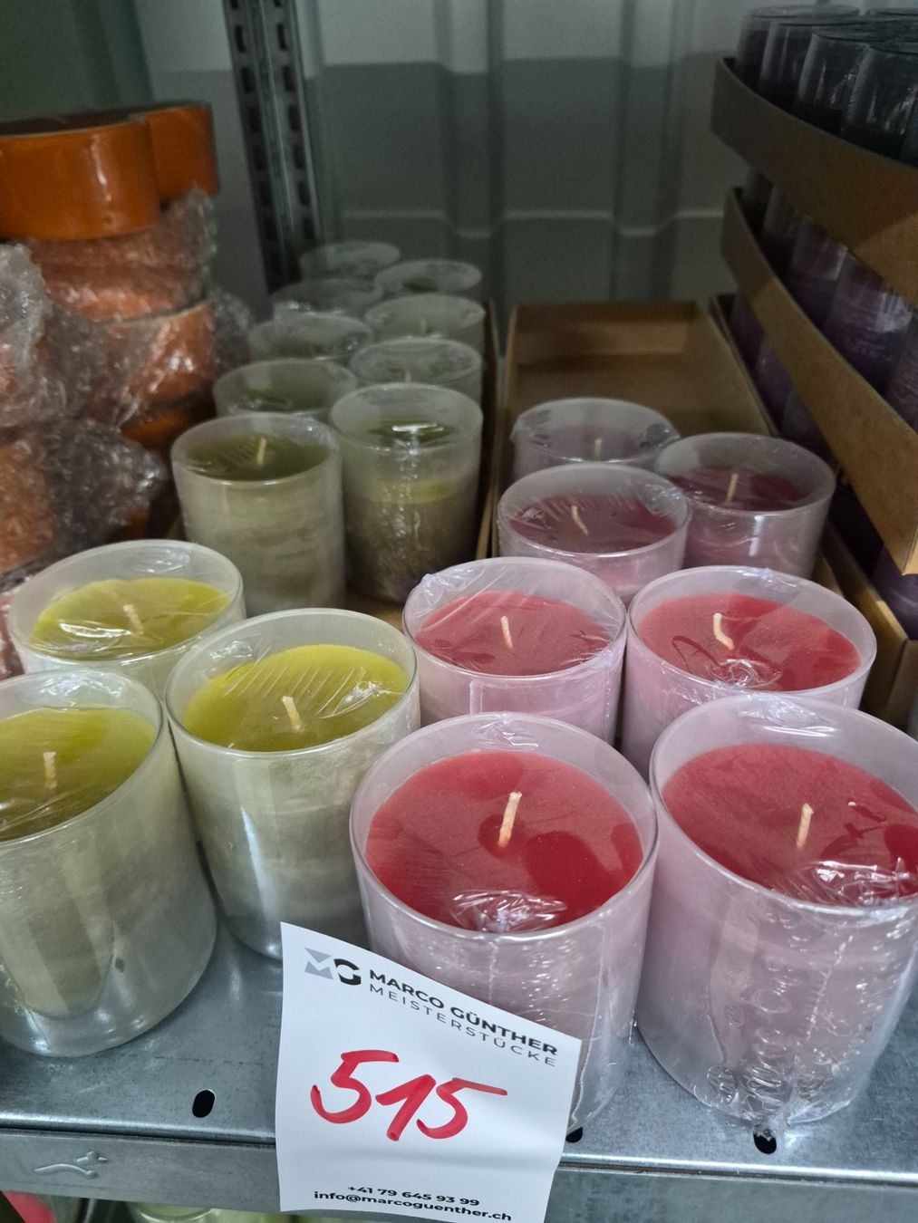 Candele: 515 Posten Duftkerzen aus Liquidation – Nuovo (secondo la descrizione) da Derendingen venduto da Meisterstuecke 1
