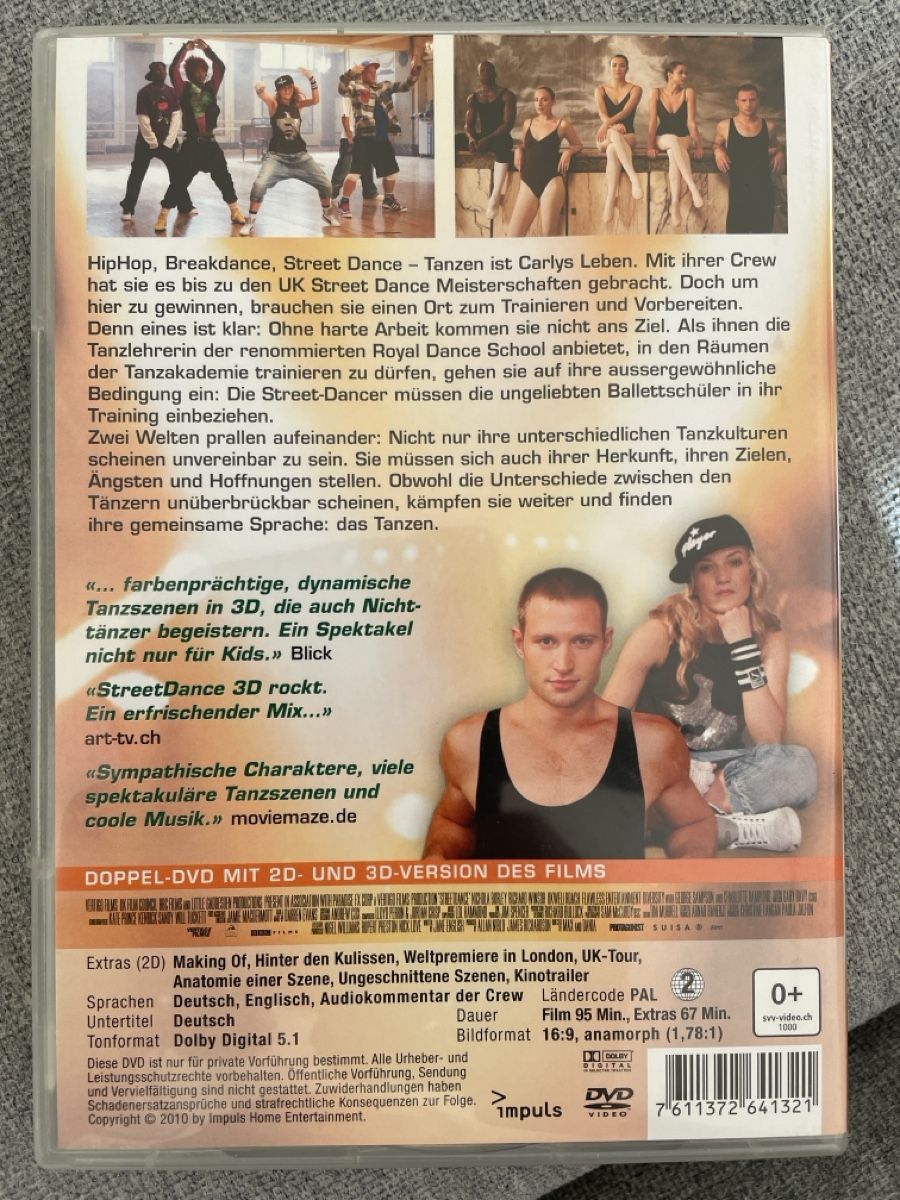 Tous les DVDs: Street Dance 3D – D'occasion à Moosseedorf par Mojash3 1