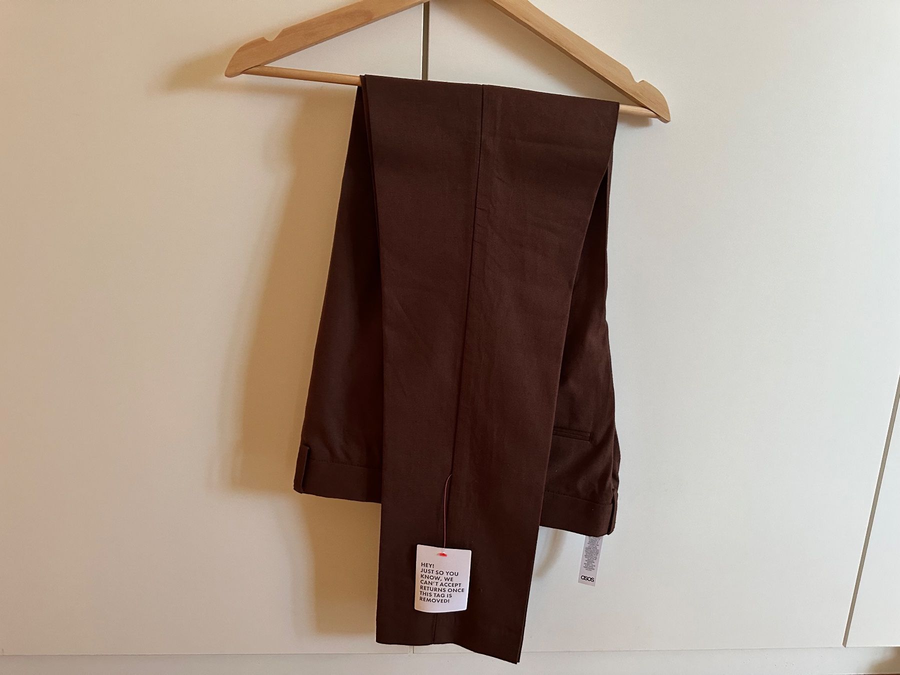 Asos Pantaloni: ASOS Anzughose Leinen 33/32 – Nuovo (secondo la descrizione) da Allschwil venduto da Blumergg 4