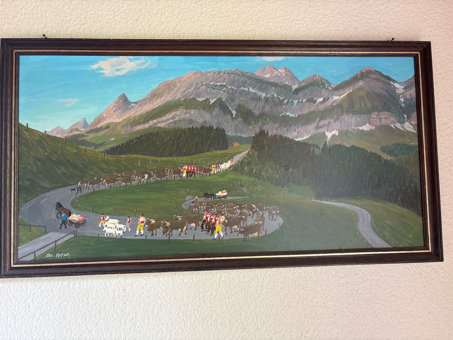 Tableaux: Vetsch Gemälde – D'occasion à St. Peterzell par Knufi10