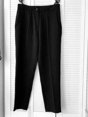 Hose Abendhose schwarz Gr. 36 Swing