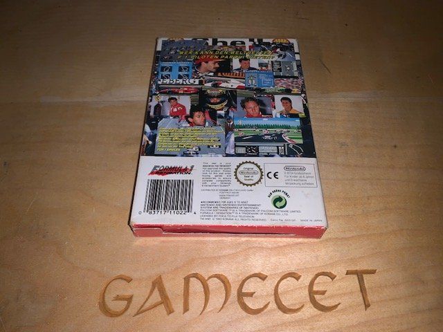 Nintendo Giochi: Formula 1 Sensation Nintendo NES PAL-B – Usato da Steinach venduto da Gamecet 1