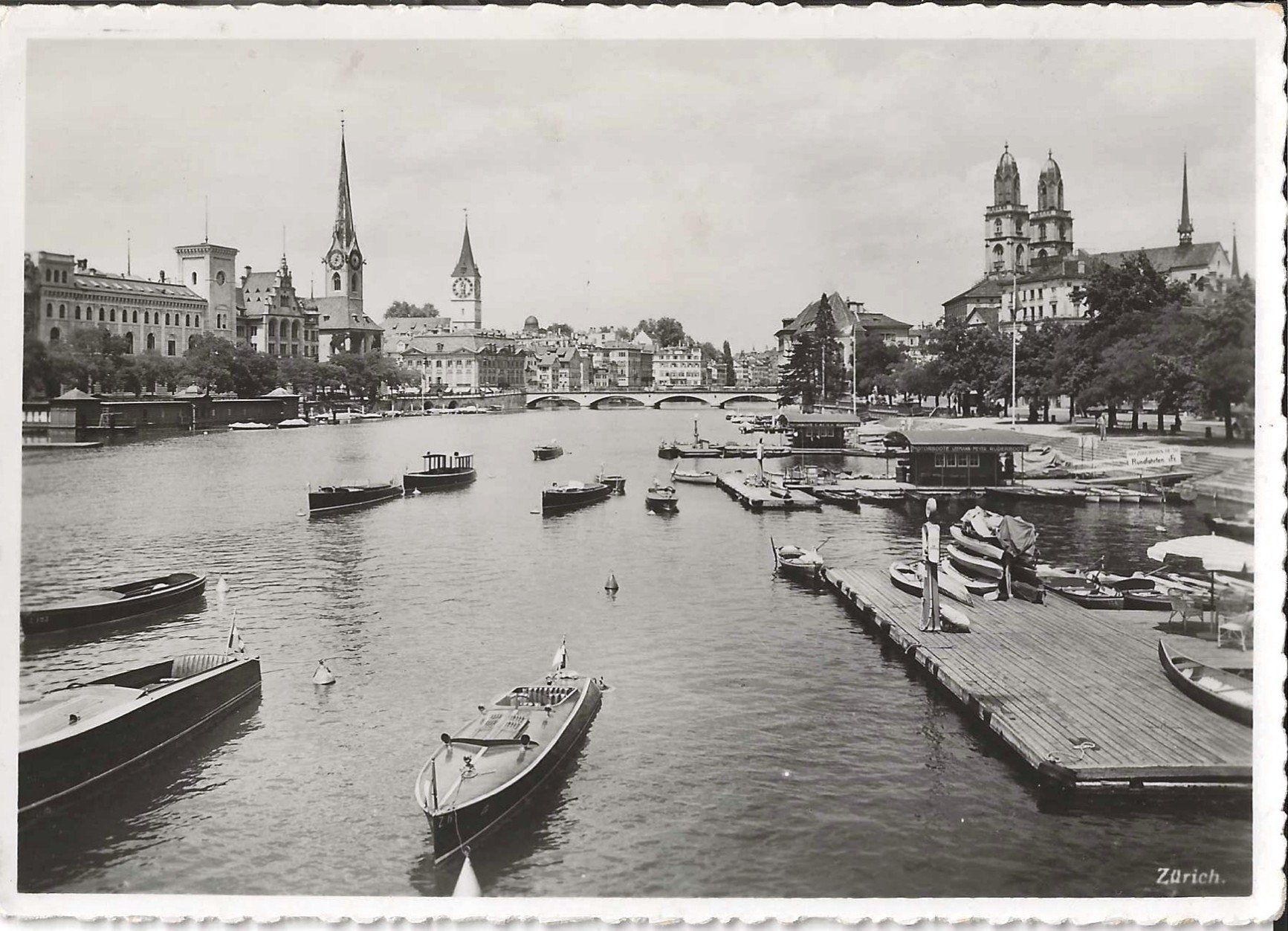 Cartoline postali: Karte Zürich – Usato da Zürich venduto da Philacat11