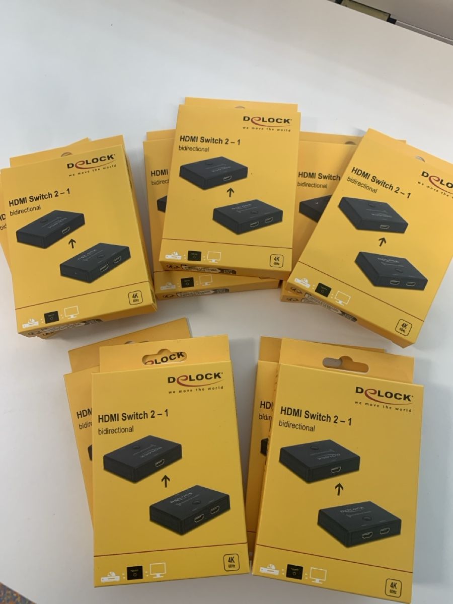 Adattatori: 10 Stück HDMI Switch – Nuovo e nell'imballaggio originale da Uznach venduto da pegasus101