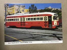 AK USA Strassenbahn in San Francisco California